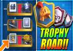 تحلیل سیستم Trophy Road و نحوه صعود سریع ‌تر در کلش رویال